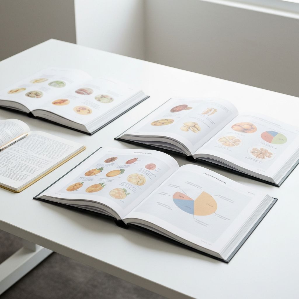 Kirjoja ja oppaita ruoasta